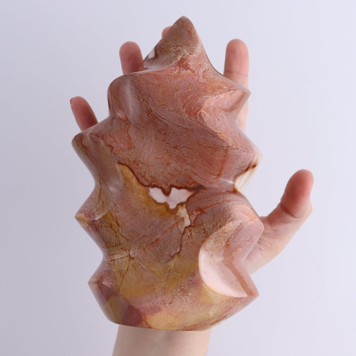 Agate Flames Set of 2 - Expert Wholesale and Supplier of Wholesale Crystals & Bulk Gemstones, ["Agate","flames","Madagascar"]