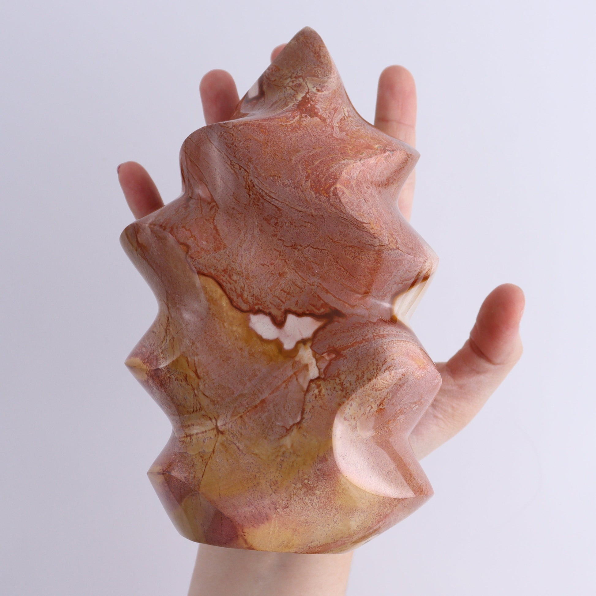 Agate Flames Set of 2 - Expert Wholesale and Supplier of Wholesale Crystals & Bulk Gemstones, ["Agate","flames","Madagascar"]