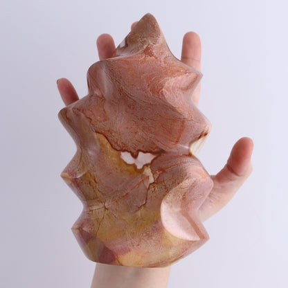 Agate Flames Set of 2 - Expert Wholesale and Supplier of Wholesale Crystals & Bulk Gemstones, ["Agate","flames","Madagascar"]