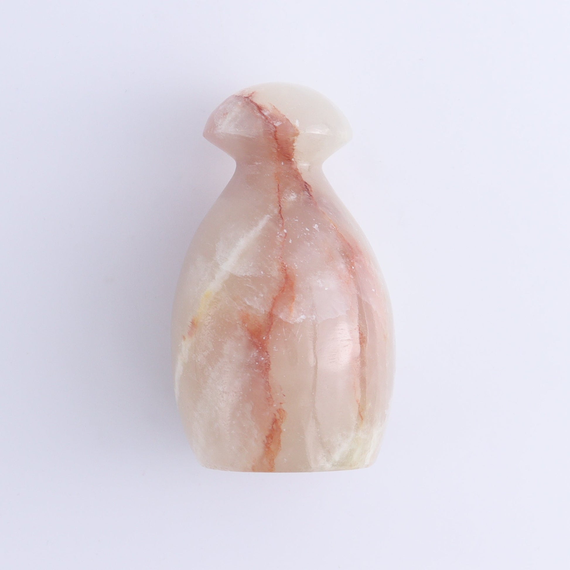 Mexican Onyx/Calcite Mushrooms Set of 5 - Expert Wholesale and Supplier of Wholesale Crystals & Bulk Gemstones, ["Calcite","Mexico","Mushrooms","onyx"]