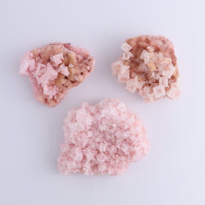 Pink Halite Set of 6