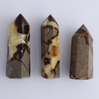 Septarian Towers Set of 9 - Expert Wholesale and Supplier of Wholesale Crystals & Bulk Gemstones, ["Madagascar","Septarian","Towers"]