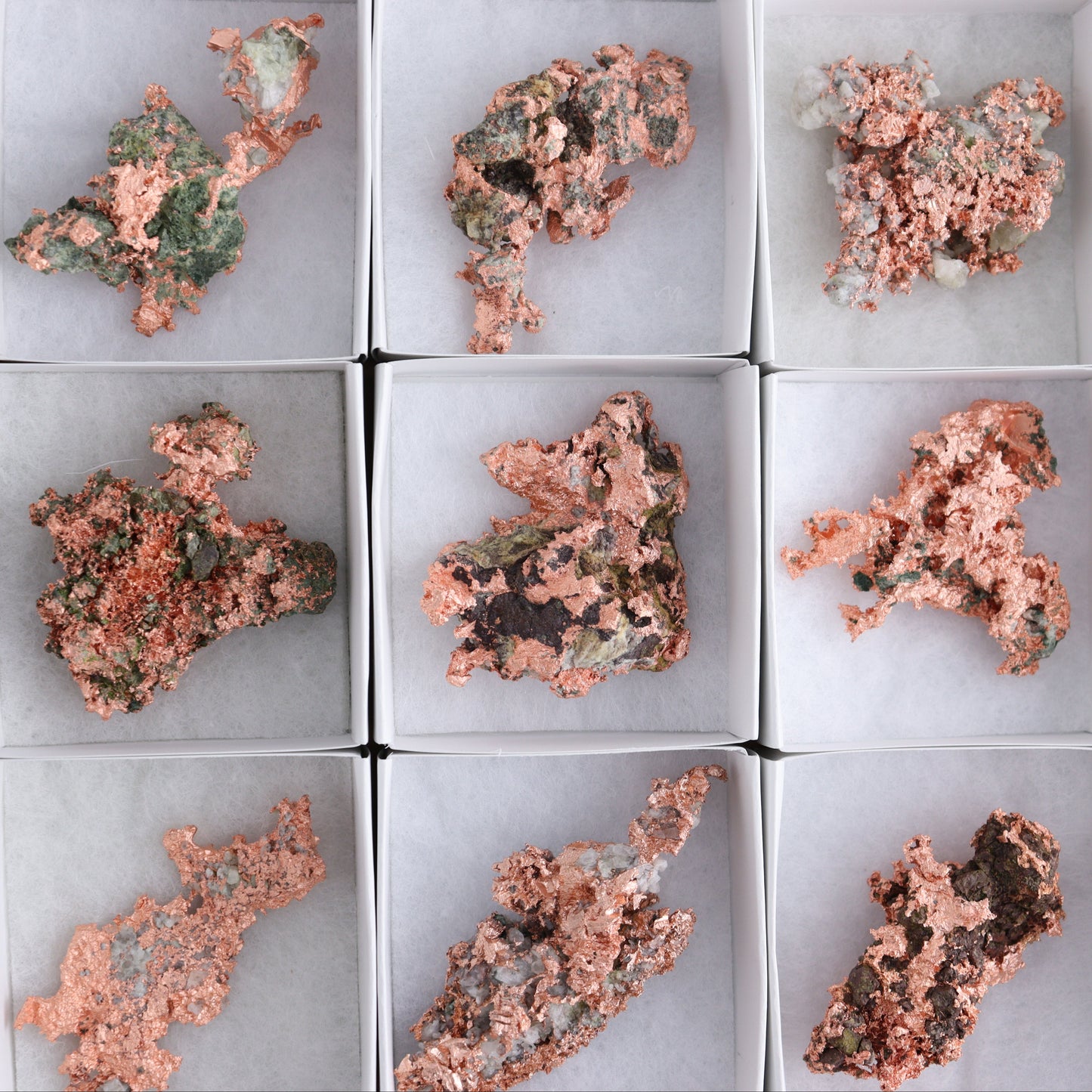 Copper Flat of 12 - Expert Wholesale and Supplier of Wholesale Crystals & Bulk Gemstones, ["copper","Freeforms","United States"]