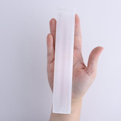 One Selenite Polished Bar 20 cm - Expert Wholesale and Supplier of Wholesale Crystals & Bulk Gemstones, ["Mixed Carvings","Morocco","Selenite"]