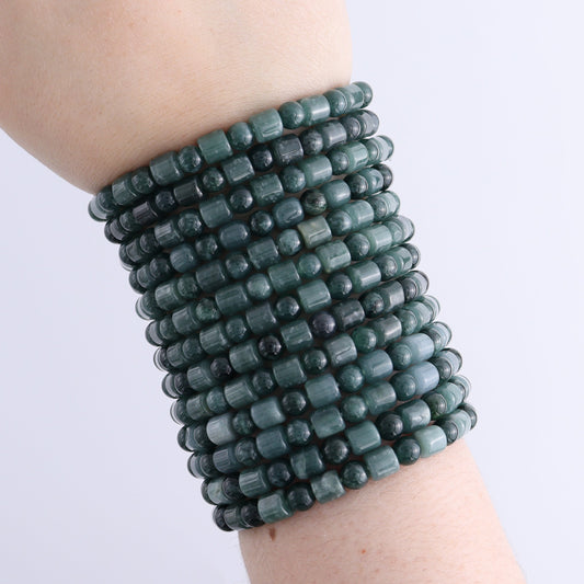 One Guatemala Jadeite Bracelet | Mi Esperanza Minerals | Supplier of Crystals and Onyx