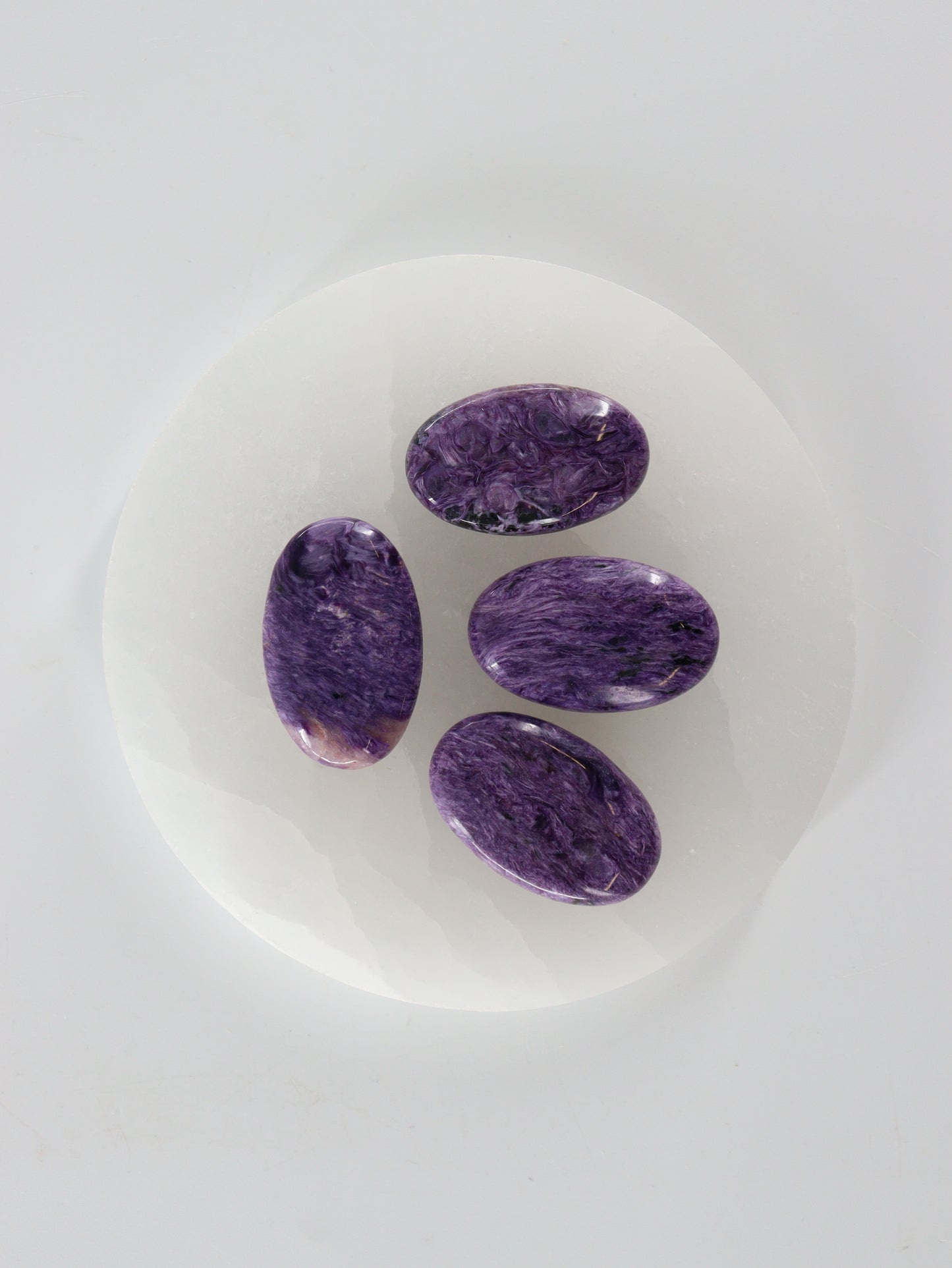 Charoite Stones Set of 4 - Expert Wholesale and Supplier of Wholesale Crystals & Bulk Gemstones, []