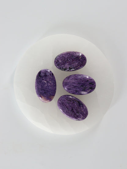 Charoite Stones Set of 4 - Expert Wholesale and Supplier of Wholesale Crystals & Bulk Gemstones, []