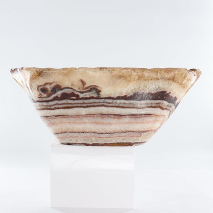 Mexican Onyx/Calcite Bowl - Expert Wholesale and Supplier of Wholesale Crystals & Bulk Gemstones, ["Bowls","Calcite","Mexico","onyx"]