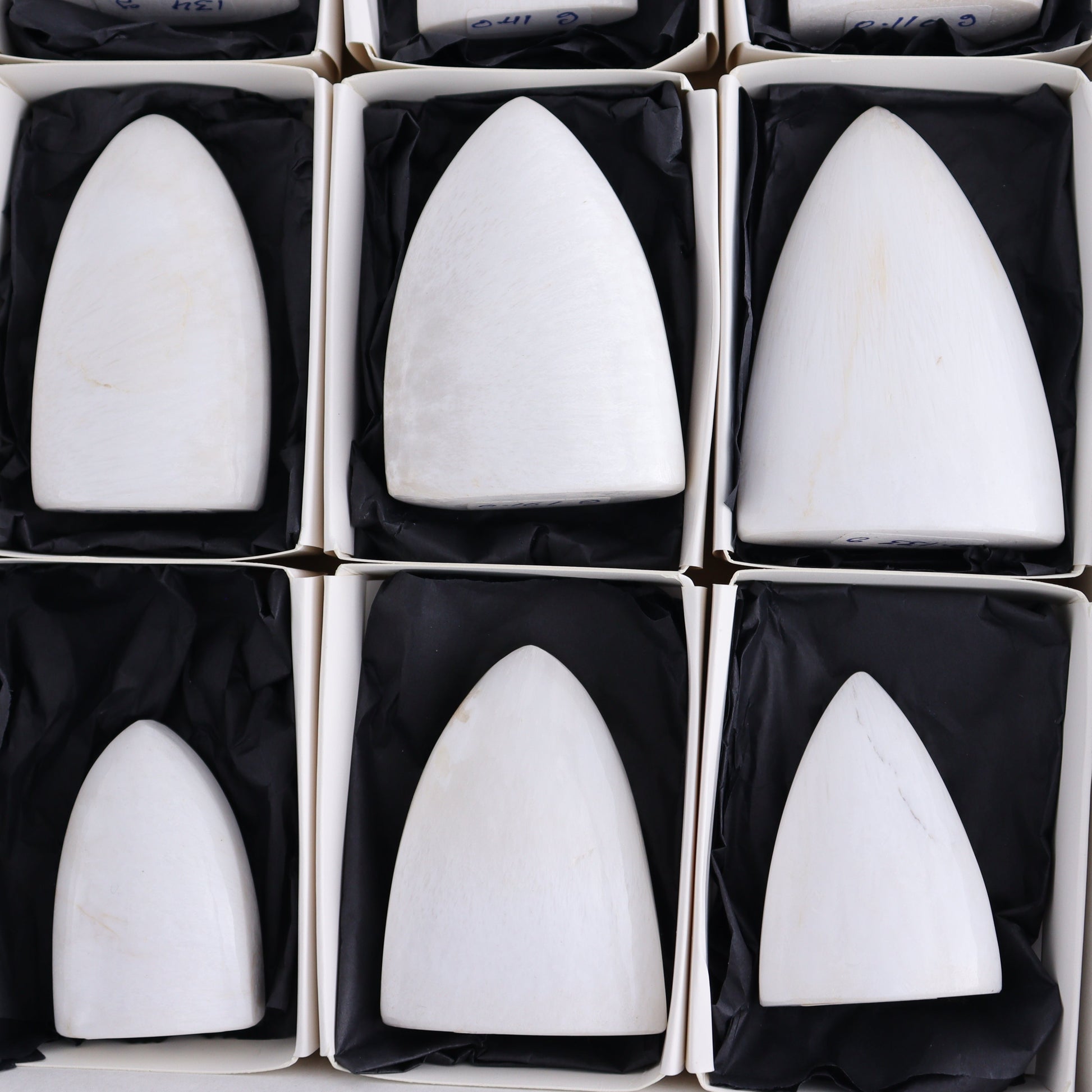 Scolecite Freeforms Flat of 12 - Expert Wholesale and Supplier of Wholesale Crystals & Bulk Gemstones, ["Freeforms","India","Scolecite"]