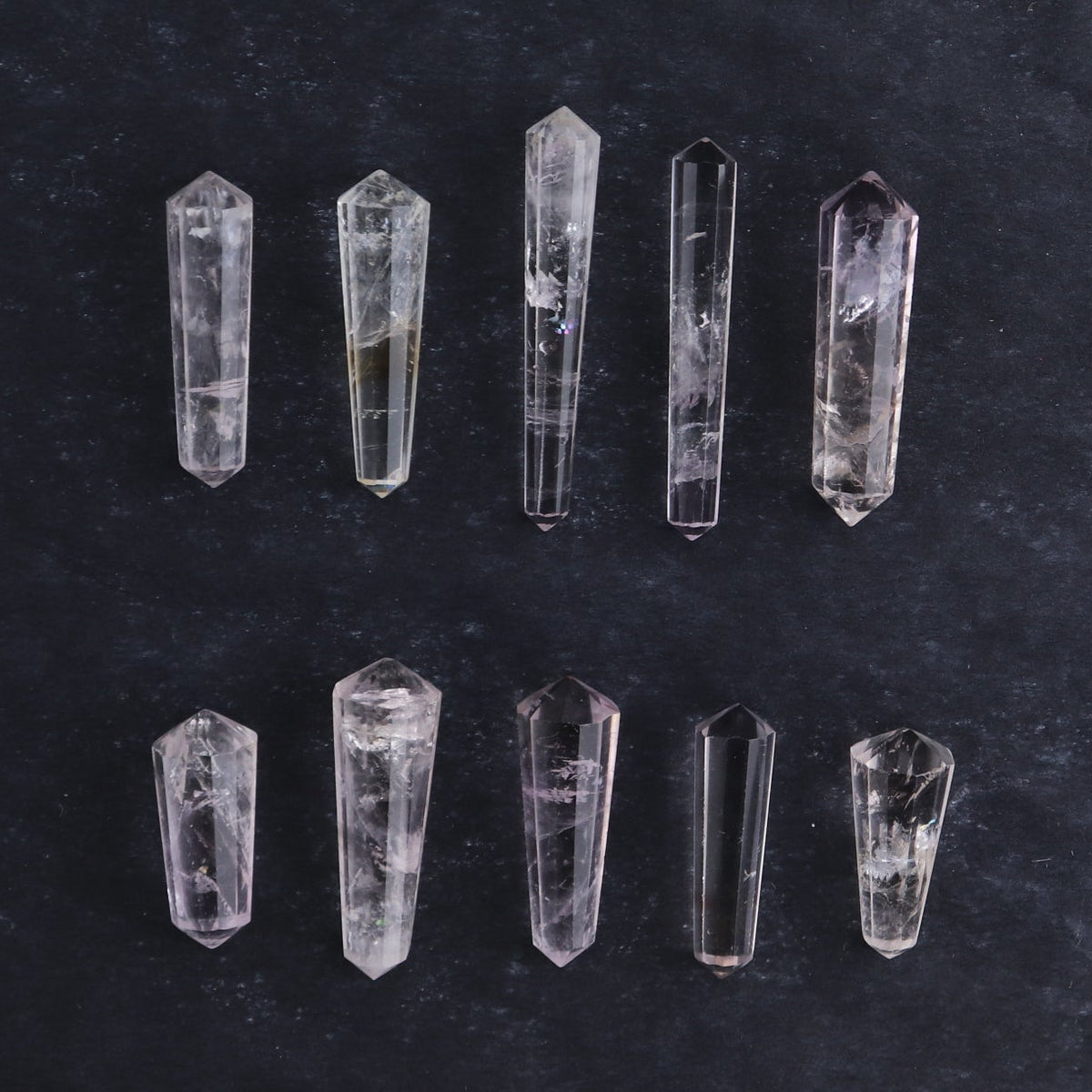 Powellite Amethyst UV Reactive Double Point Set of 10