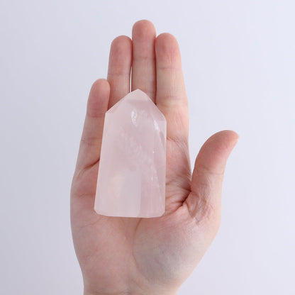 Imperfect Rose Quartz Towers Set of 7 - Expert Wholesale and Supplier of Wholesale Crystals & Bulk Gemstones, ["Brazil","Points","Quartz","Rose Quartz","Towers"]