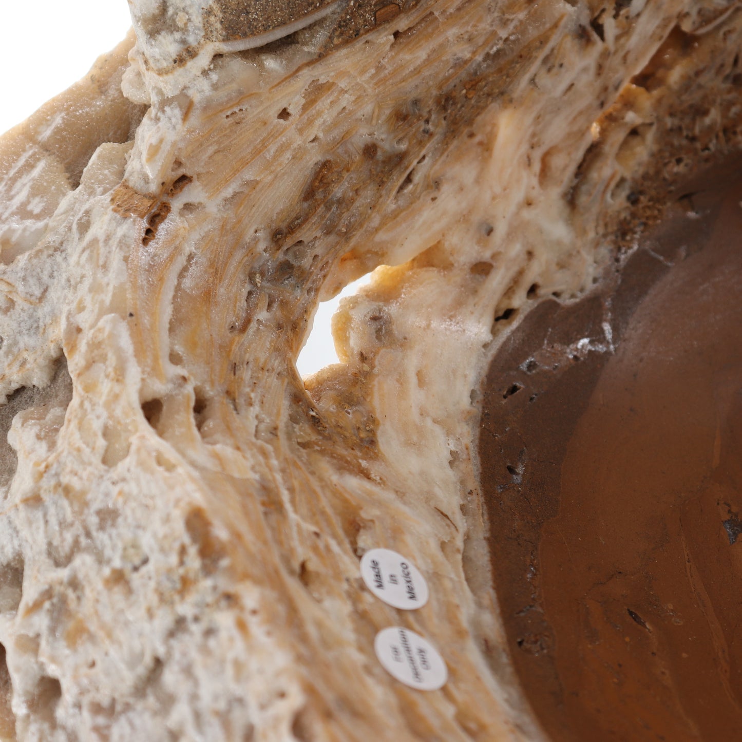 Mexican Onyx/Calcite Bowl 22"