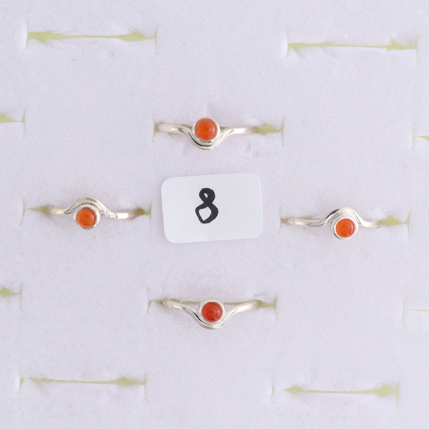 One Carnelian Ring - Expert Wholesale and Supplier of Wholesale Crystals & Bulk Gemstones, ["carnelian","India","Ring","sterling silver"]