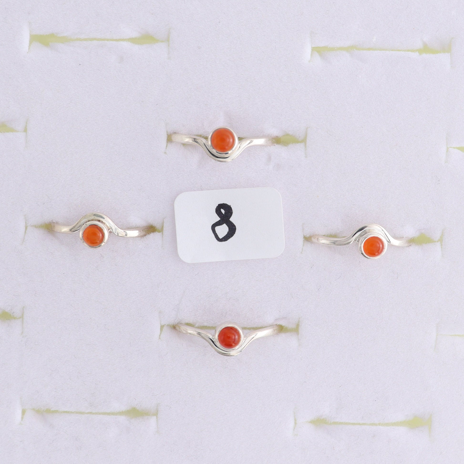 One Carnelian Ring - Expert Wholesale and Supplier of Wholesale Crystals & Bulk Gemstones, ["carnelian","India","Ring","sterling silver"]