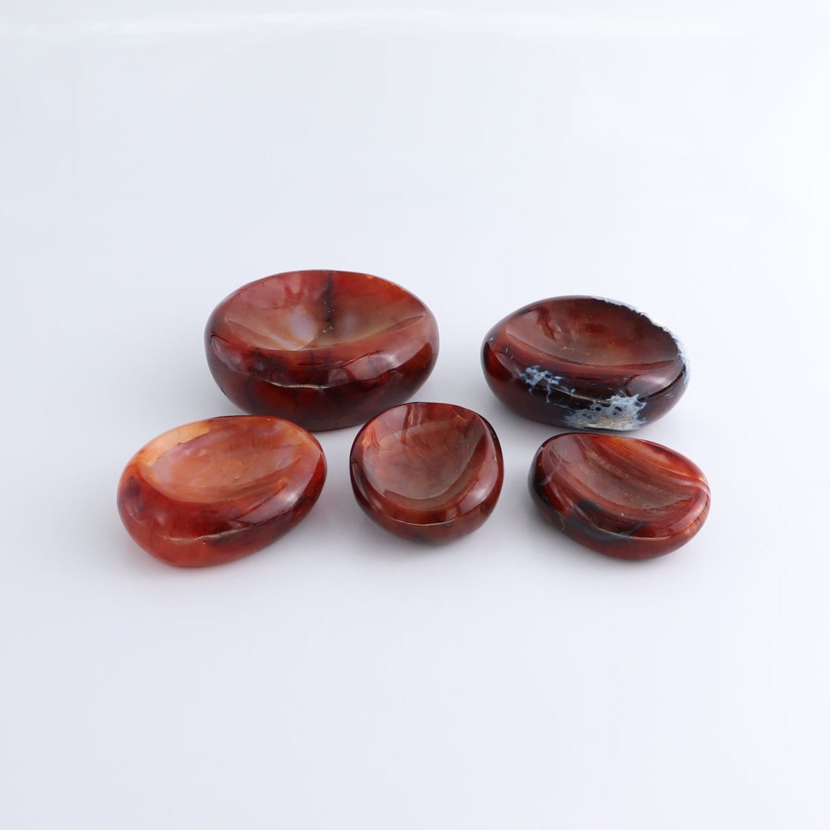 Carnelian Bowls Set of 5