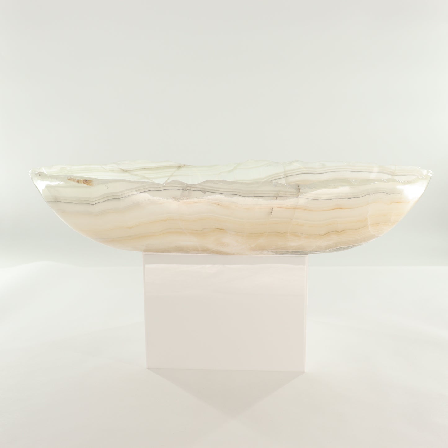 Onyx Canoe Bowl - Expert Wholesale and Supplier of Wholesale Crystals & Bulk Gemstones, ["Bowls","canoe","Mexico","onyx"]