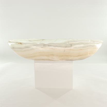 Onyx Canoe Bowl - Expert Wholesale and Supplier of Wholesale Crystals & Bulk Gemstones, ["Bowls","canoe","Mexico","onyx"]