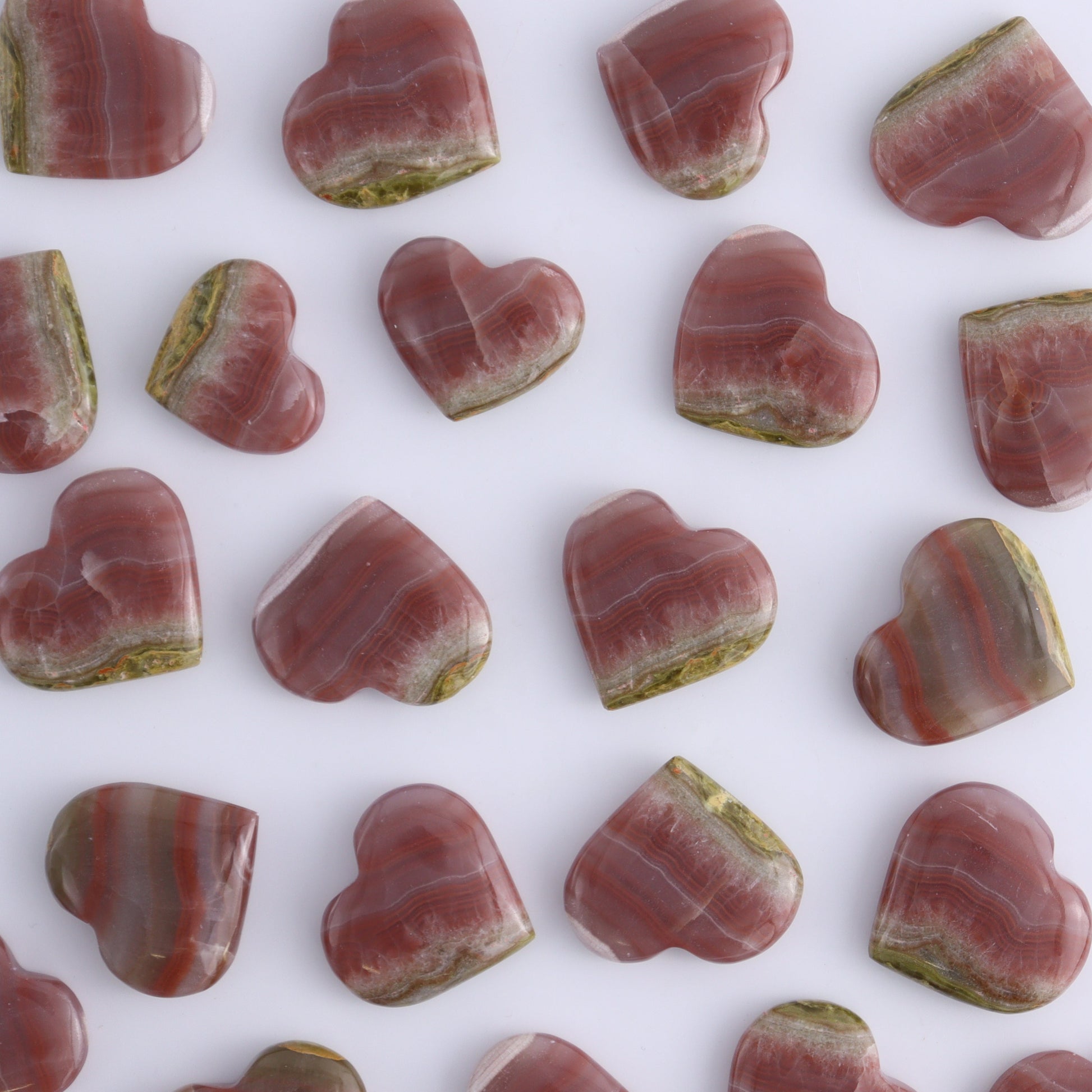 One Rose Calcite Little Heart - Expert Wholesale and Supplier of Wholesale Crystals & Bulk Gemstones, ["Calcite","Hearts","Pakistan","Rose Calcite"]