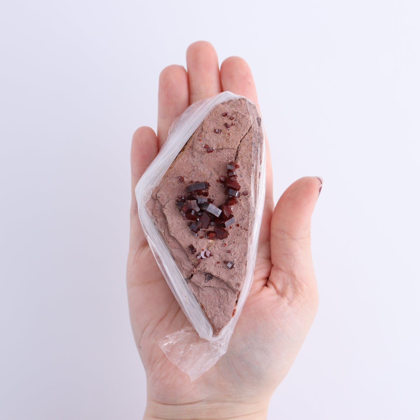 Vanadinite Flat from Morocco - Expert Wholesale and Supplier of Wholesale Crystals & Bulk Gemstones, ["Barite","Flats","Morocco"]