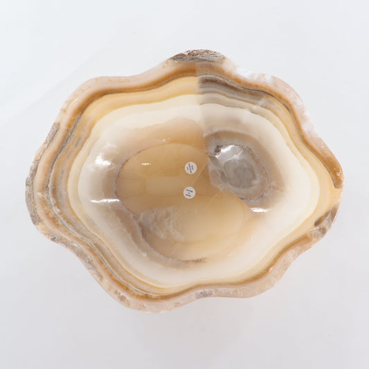 Mexican Onyx/Calcite Bowl 12" - Expert Wholesale and Supplier of Wholesale Crystals & Bulk Gemstones, ["Bowls","Calcite","Mexico","onyx"]