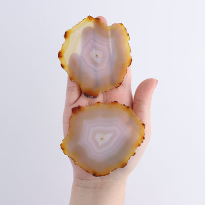Iris Agate Slices Set of 6 - Expert Wholesale and Supplier of Wholesale Crystals & Bulk Gemstones, ["Agate","Iris Agate","Slices and Slabs"]