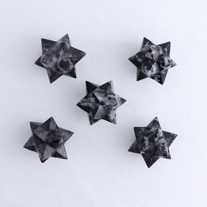 Mixed Stones Stars Set of 17 & 3 Cut Base Stars