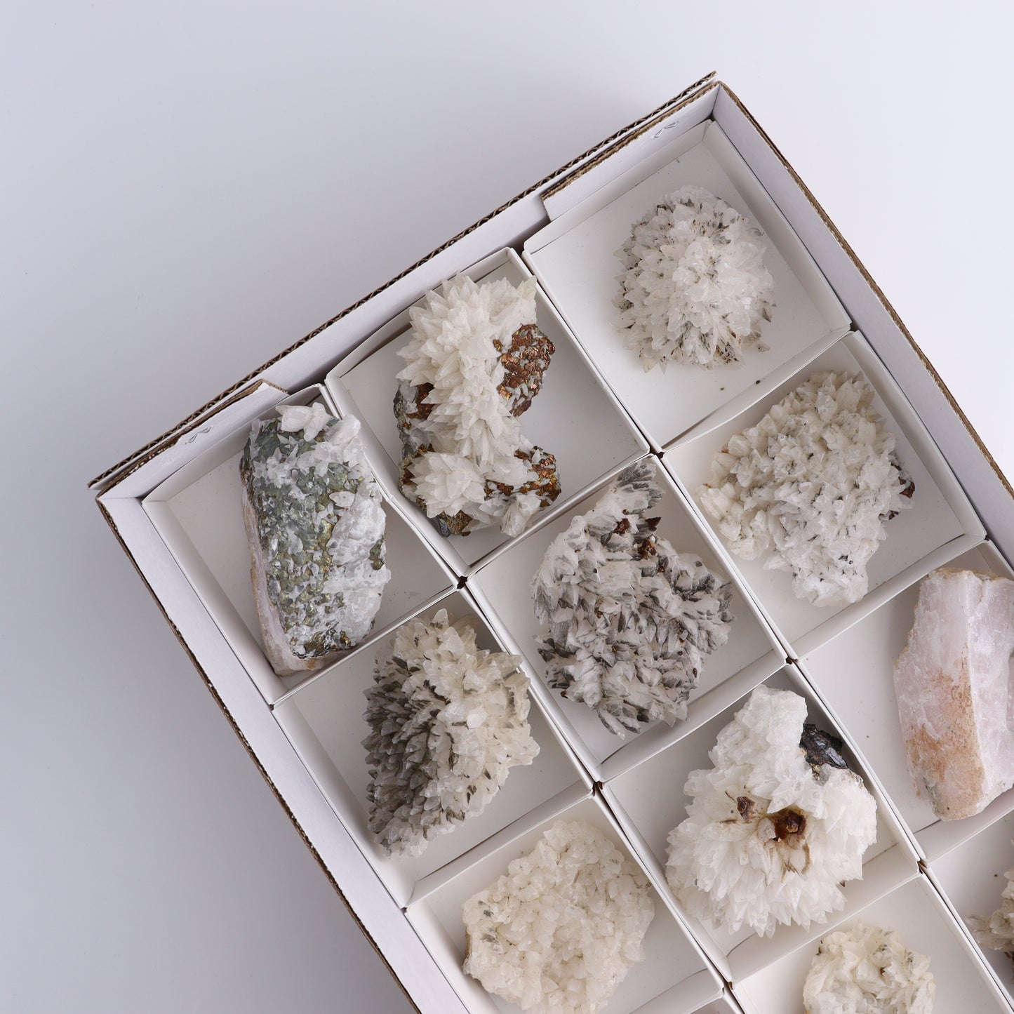 UV Reactive Calcite Flat Set of 12 - Expert Wholesale and Supplier of Wholesale Crystals & Bulk Gemstones, ["Calcite","Freeform","Freeforms","Mexico"]