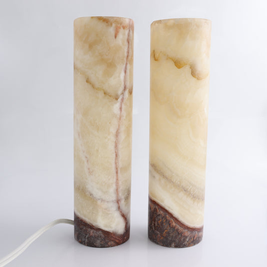 Onyx Lamps Set of 2 - Expert Wholesale and Supplier of Wholesale Crystals & Bulk Gemstones, ["Lamps","Mexico","onyx"]