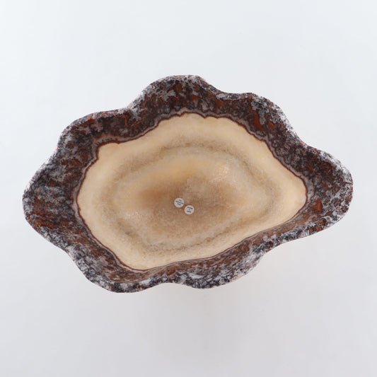 Mexican Onyx/Calcite Bowl 14" - Expert Wholesale and Supplier of Wholesale Crystals & Bulk Gemstones, ["Bowls","Calcite","Mexico","onyx"]
