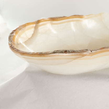 Onyx Canoe Bowl - Expert Wholesale and Supplier of Wholesale Crystals & Bulk Gemstones, ["Bowls","canoe","Mexico","onyx"]