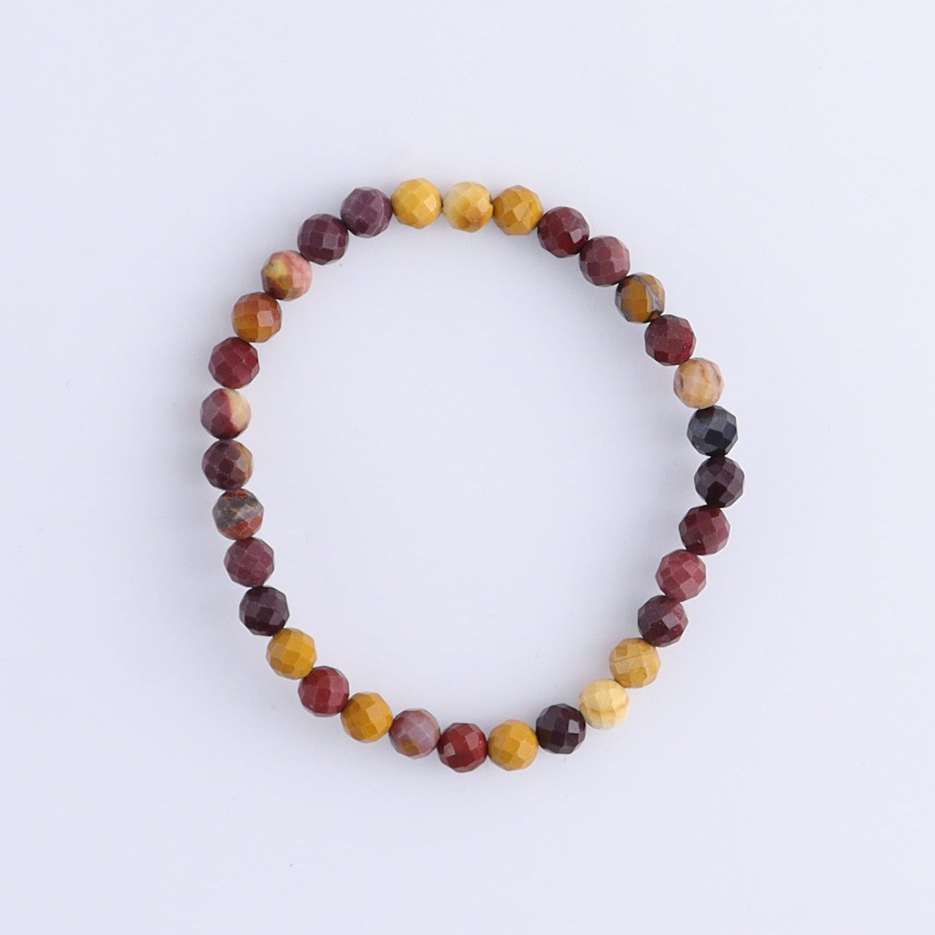 One Mookaite Faceted Bracelet - Expert Wholesale and Supplier of Wholesale Crystals & Bulk Gemstones, ["Bracelet","bracelets","Mookaite"]