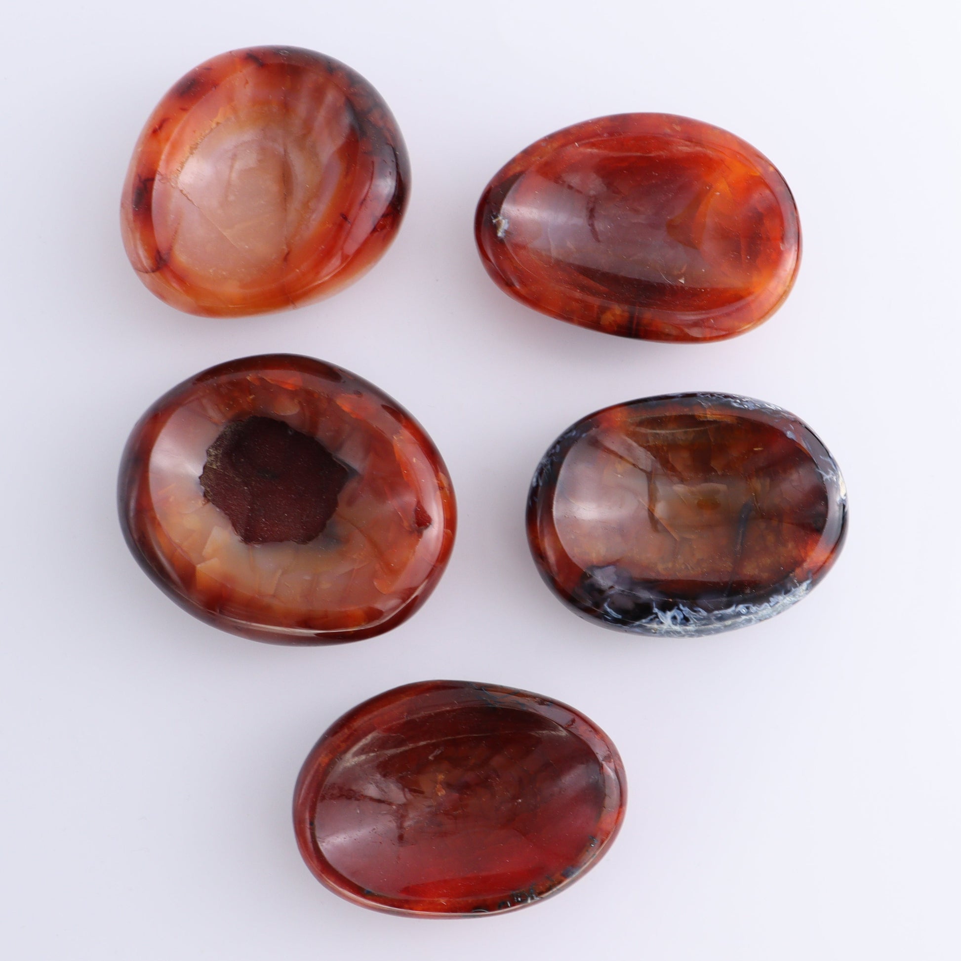 Carnelian Bowls Set of 5 - Expert Wholesale and Supplier of Wholesale Crystals & Bulk Gemstones, ["Bowls","carnelian","Madagascar"]