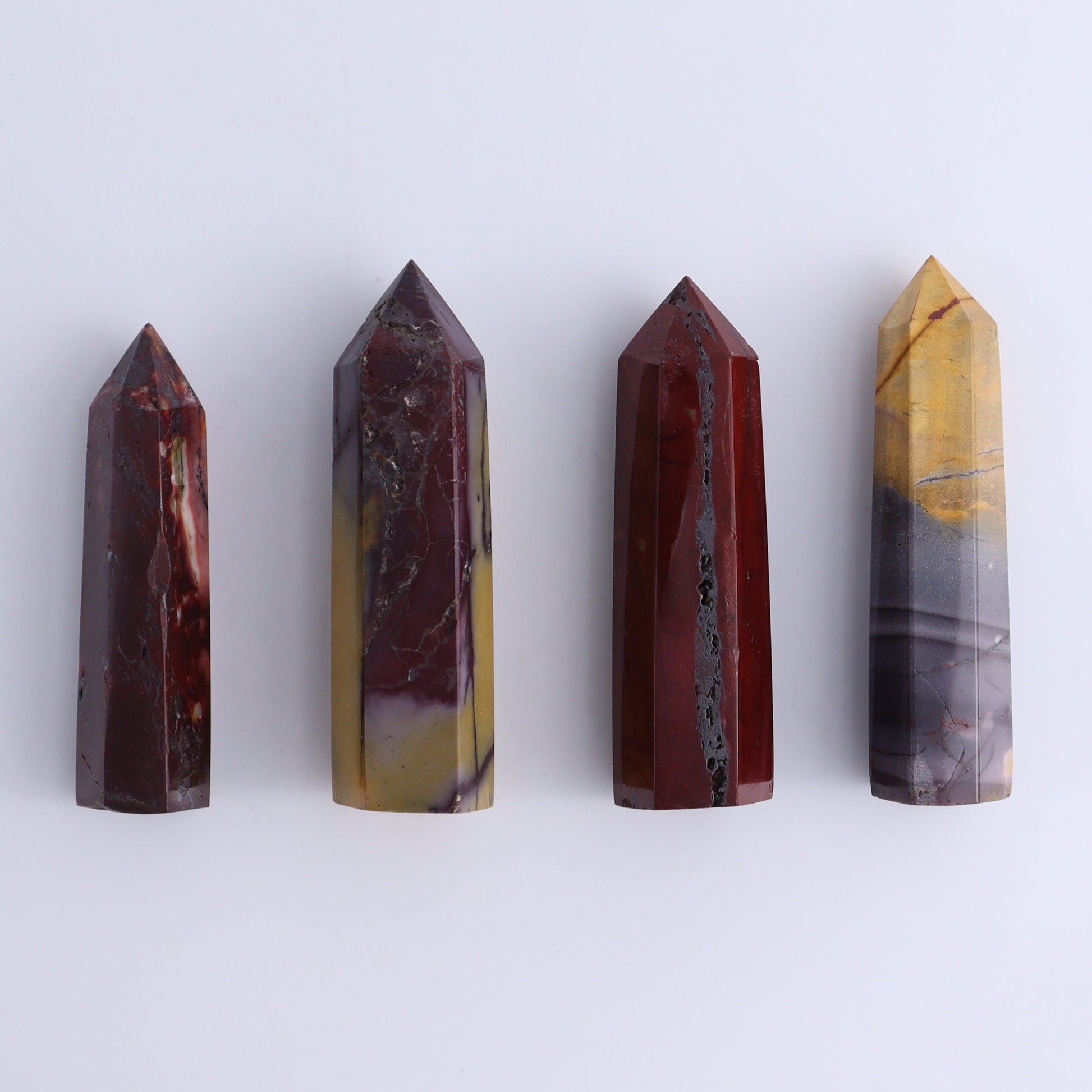 Mookite Towers Set of 10 - Expert Wholesale and Supplier of Wholesale Crystals & Bulk Gemstones, ["Mookite","Towers"]