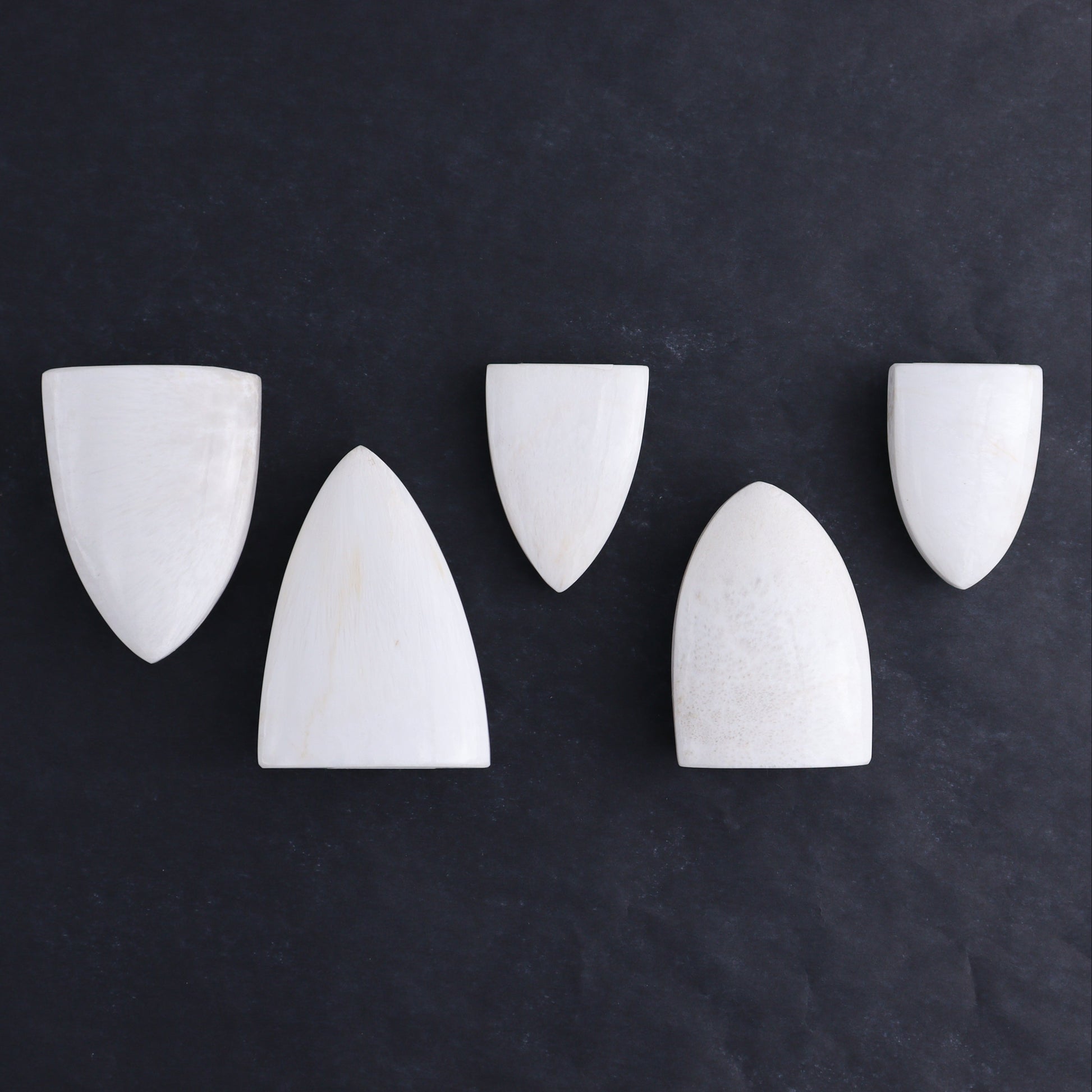 Scolecite Freeforms Flat of 12 - Expert Wholesale and Supplier of Wholesale Crystals & Bulk Gemstones, ["Freeforms","India","Scolecite"]