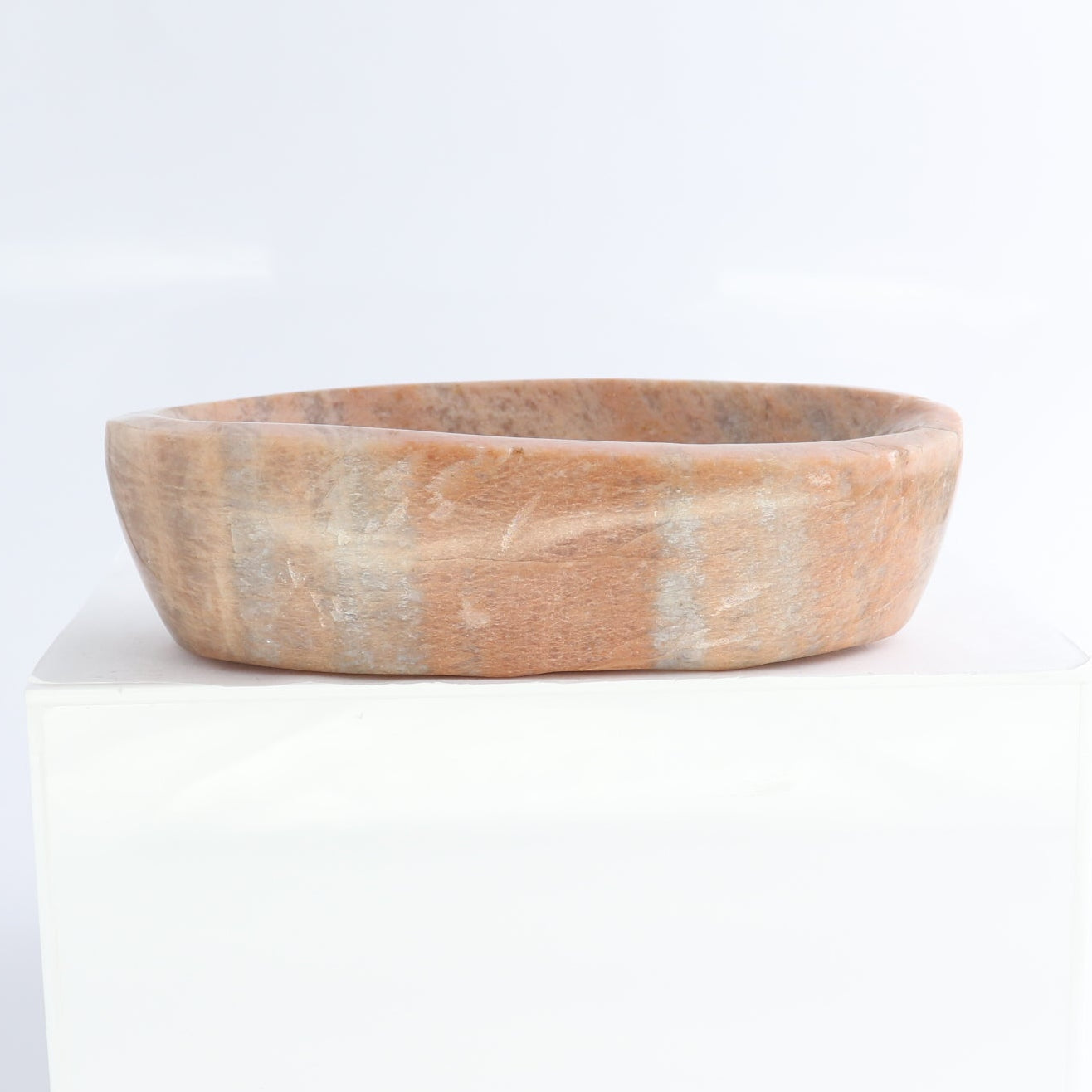 Peach Moonstone Bowl Set of 4 - Expert Wholesale and Supplier of Wholesale Crystals & Bulk Gemstones, ["bowl","Bowls","Peach Moonstone"]