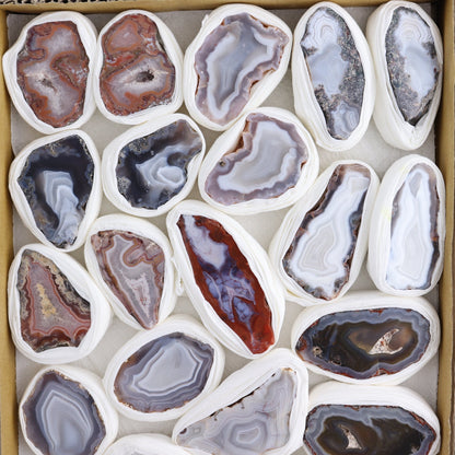 Imperfect Polish Agate Flat