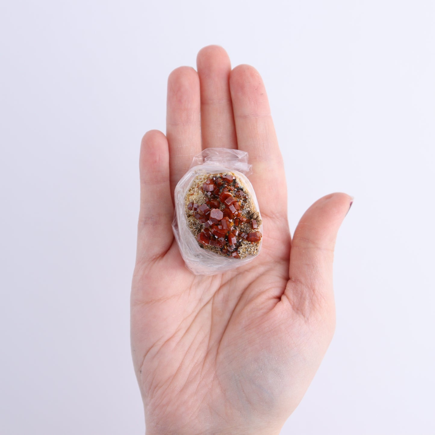 Vanadinite Flat from Morocco - Expert Wholesale and Supplier of Wholesale Crystals & Bulk Gemstones, ["Barite","Flats","Morocco"]