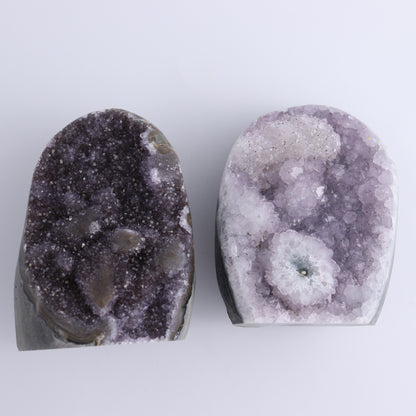 Uruguay Amethyst Set of 5 - Expert Wholesale and Supplier of Wholesale Crystals & Bulk Gemstones, ["Amethyst","Freeforms","Uruguay"]