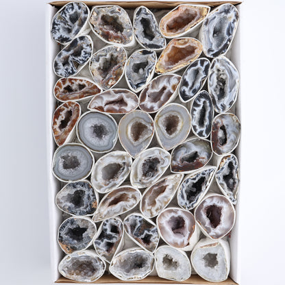 Agate Geodes Flat - Expert Wholesale and Supplier of Wholesale Crystals & Bulk Gemstones, ["Agate","Geodes"]