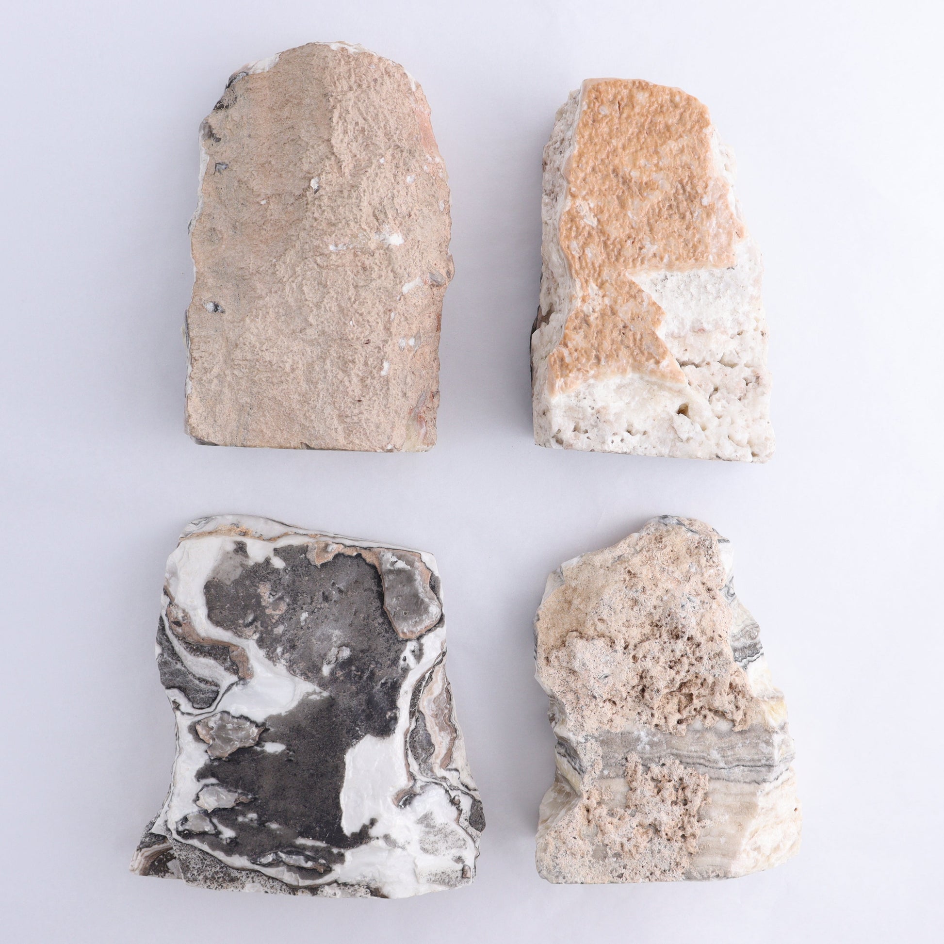 Onyx Face Polished Set of 4 - Expert Wholesale and Supplier of Wholesale Crystals & Bulk Gemstones, ["Face Polished","onyx"]