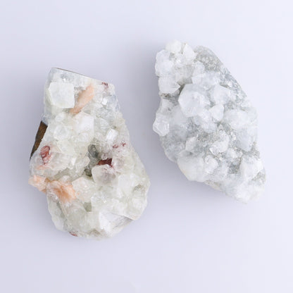 Apophyllite Clusters Set of 6 - Expert Wholesale and Supplier of Wholesale Crystals & Bulk Gemstones, ["Apophyllite","Clusters","Flats"]