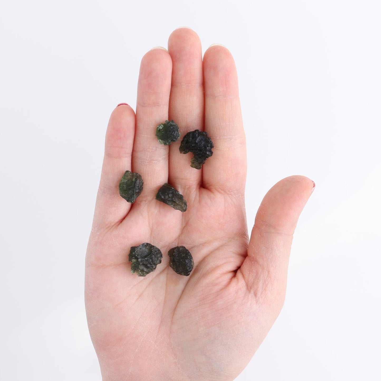 Moldavite Pieces Set of 6