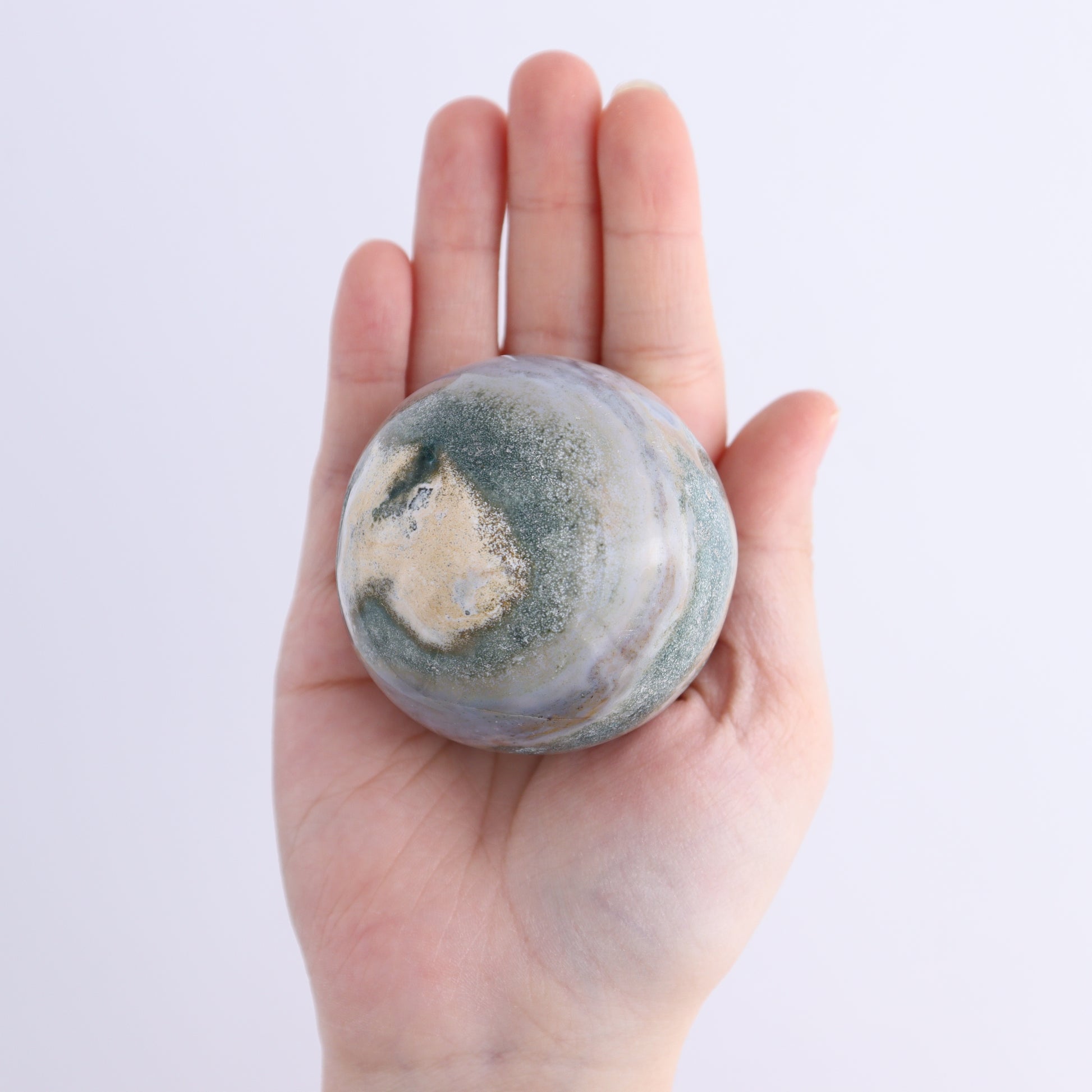 Ocean Jasper Spheres Set of 12 - Expert Wholesale and Supplier of Wholesale Crystals & Bulk Gemstones, ["jasper","Madagascar","Ocean Jasper","Spheres"]