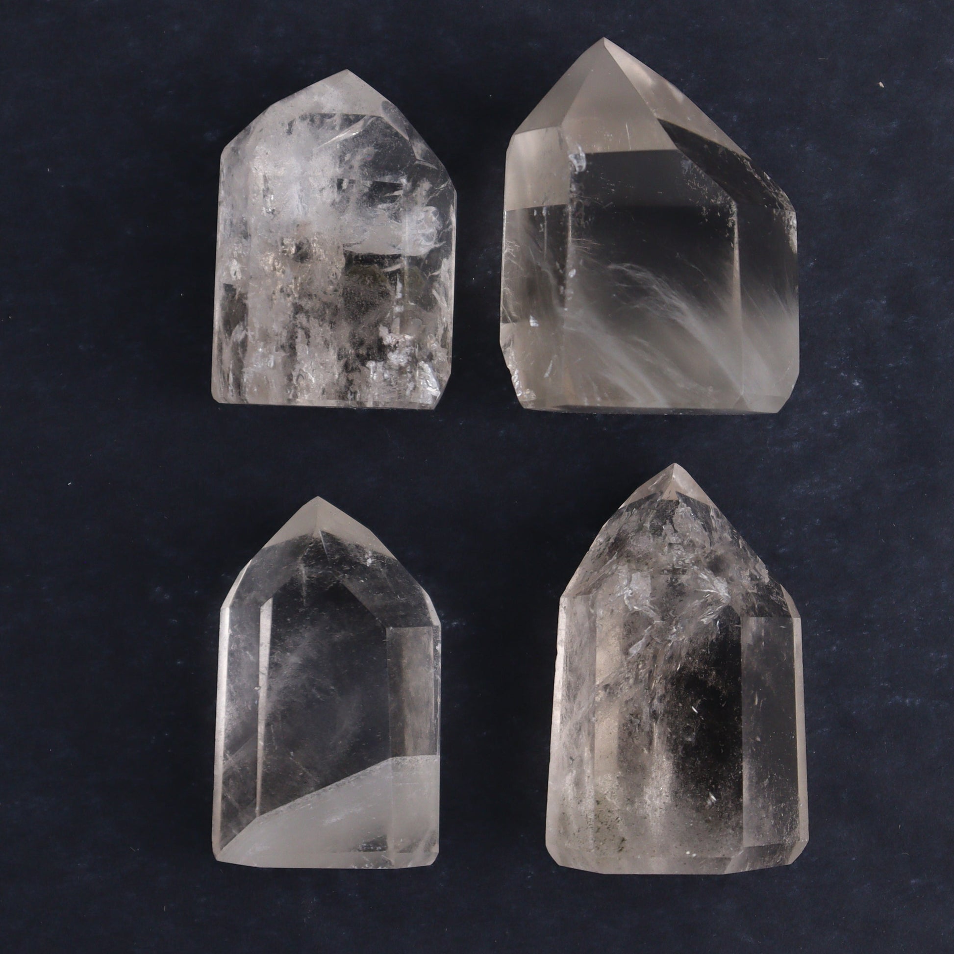 Quartz Towers Set of 8 - Expert Wholesale and Supplier of Wholesale Crystals & Bulk Gemstones, ["Quartz","Towers"]