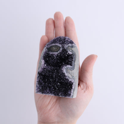 Uruguay Amethyst Cut Base Set of 5 - Expert Wholesale and Supplier of Wholesale Crystals & Bulk Gemstones, ["Amethyst","Cut Base","Uruguay"]