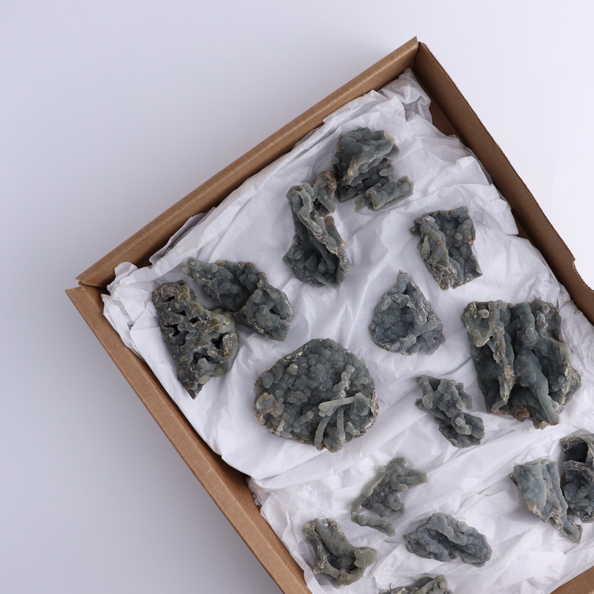 Chalcedony Flat of 15 - Expert Wholesale and Supplier of Wholesale Crystals & Bulk Gemstones, ["Chalcedony","Flats"]