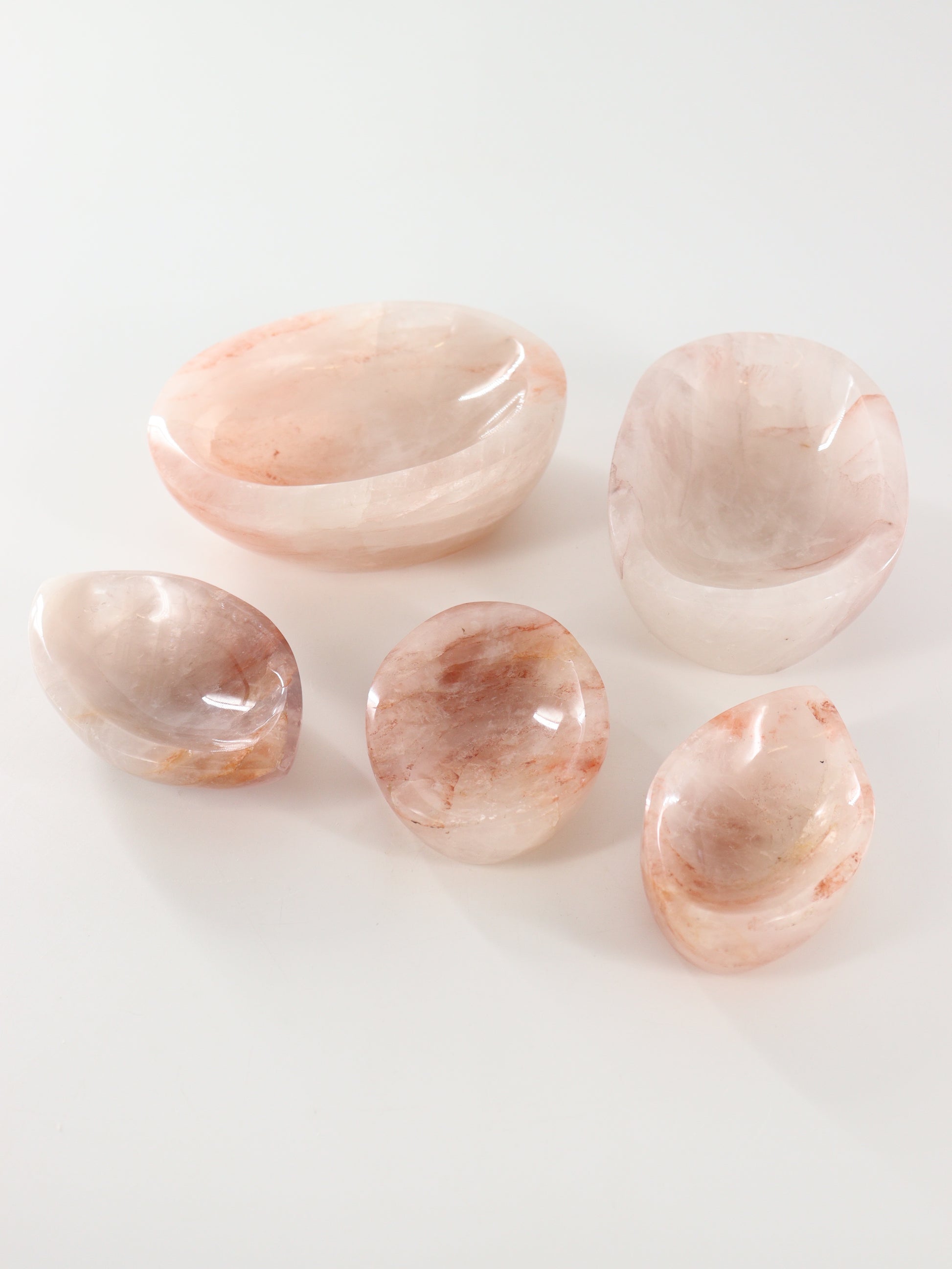 Fire Quartz Bowls Set of 5 - Expert Wholesale and Supplier of Wholesale Crystals & Bulk Gemstones, []