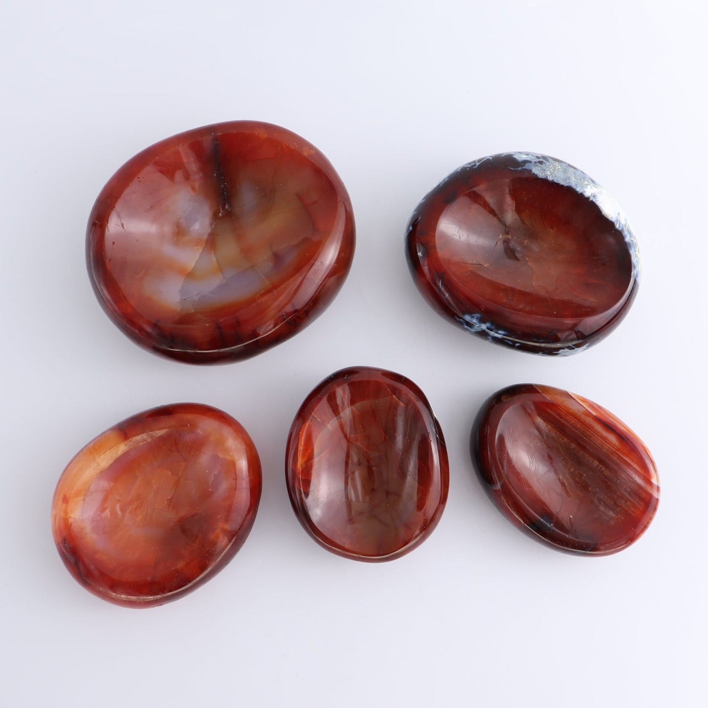 Carnelian Bowls Set of 5
