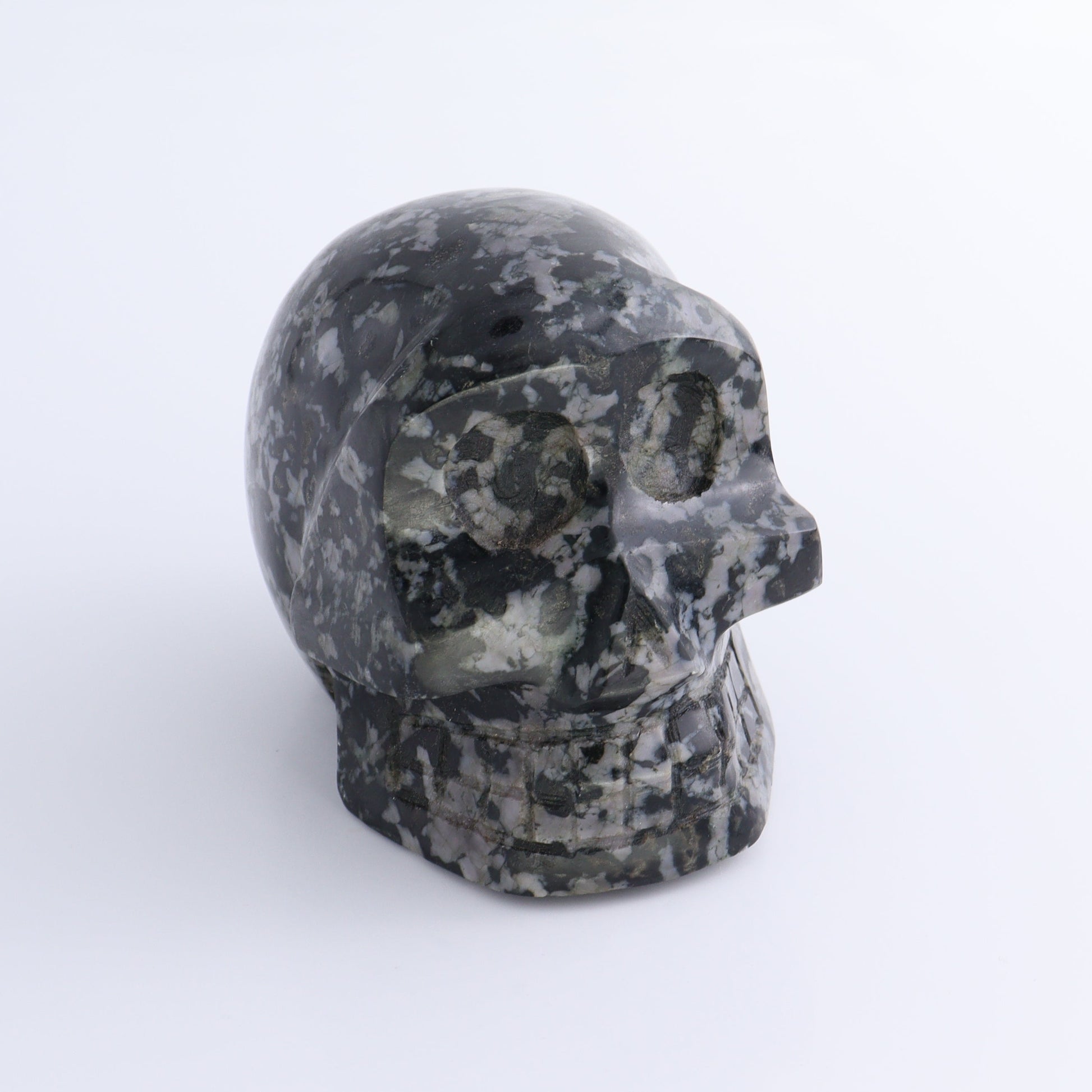 Indigo Gabbro Skull - Expert Wholesale and Supplier of Wholesale Crystals & Bulk Gemstones, ["Indigo Gabbro","Madagascar","Skulls"]
