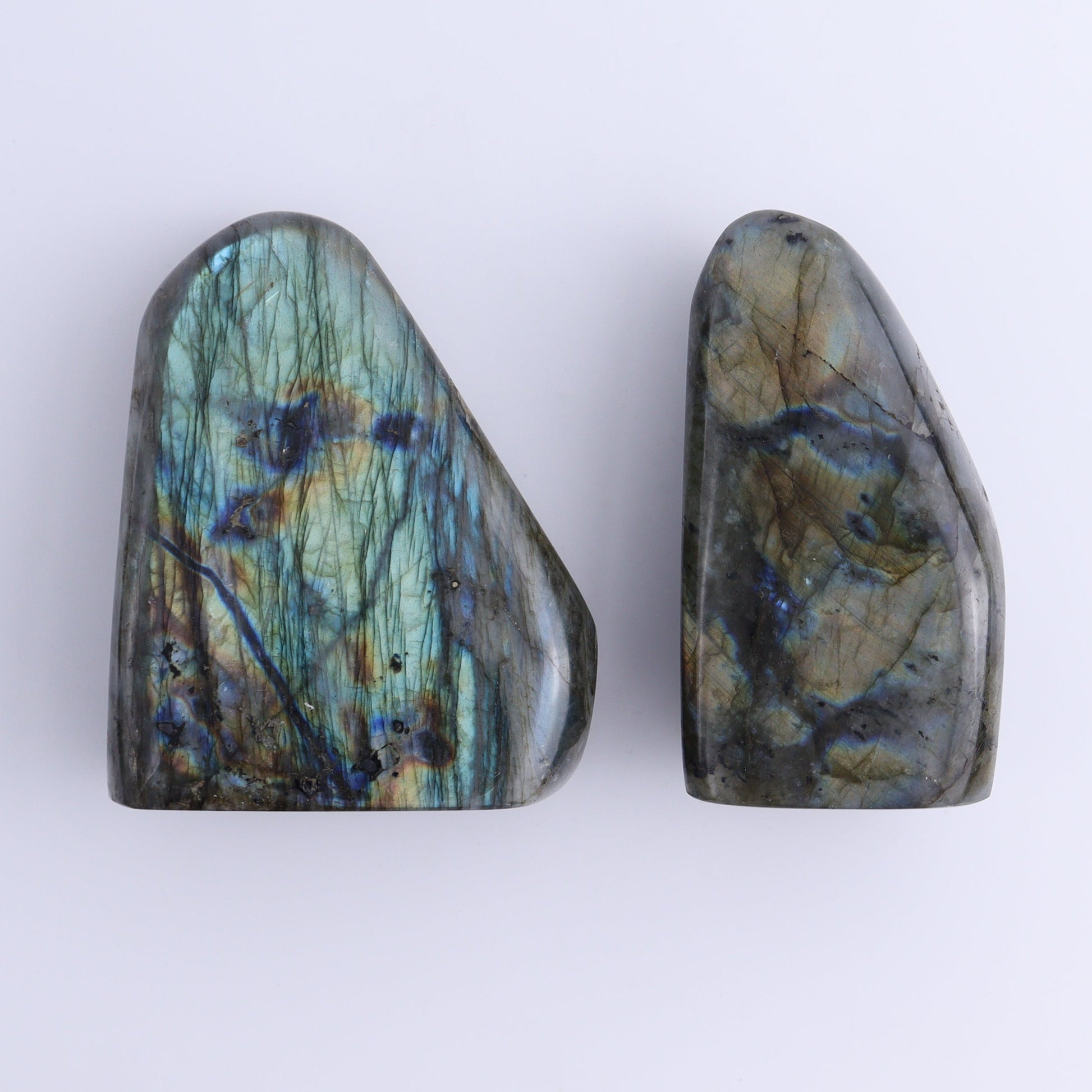 Labradorite Freeform Set of 7 - Expert Wholesale and Supplier of Wholesale Crystals & Bulk Gemstones, ["Freeforms","Labradorite","Madagascar"]